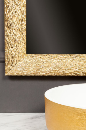 Зеркало LINEA 75х95 золото 533 Boheme