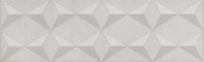 Бордюр HGD\A584\6437 Корредо серый 7,7см*25см*8мм (1уп/30шт/), шт