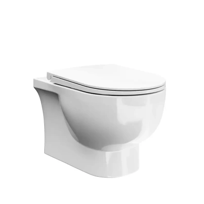 Сиденье BUONGIORNO PRO для унитаза, белое глянцевое