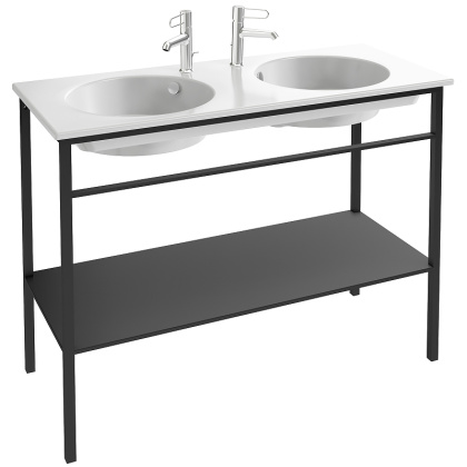 Раковина Jacob Delafon Odeon Rive Gauche  EXAT112-Z-00, 120 см, шт Раковина Jacob Delafon Odeon Rive Gauche  EXAT112-Z-00, 120 см, шт