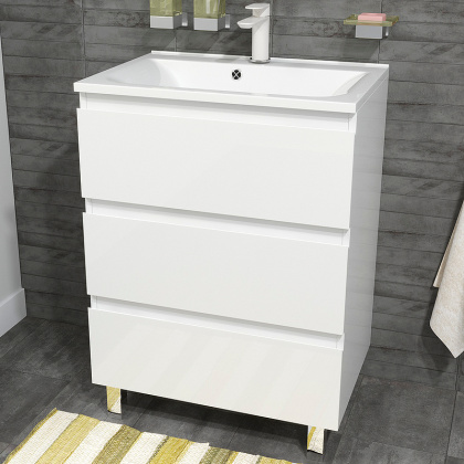 Комплект мебели Bali New 650х450 напольный 3 ящика (ШхГхВ) 648х446х860