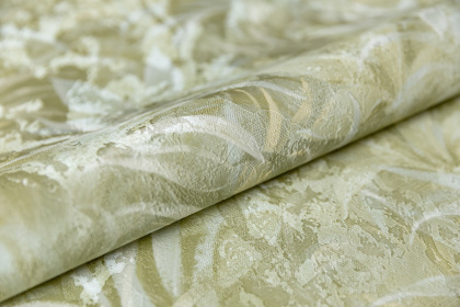 Обои виниловые Экзотика мотив, зелёный