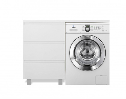 Тумба напольная под умывальник Dallas Luxe 1000х482 3 ящика (ШхГхВ) 358х476х860