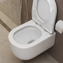SOFT-TOR Чаша унитаза подвесного безободкового, смыв TORNADO, BB084CH-TOR SOFT-TOR Чаша унитаза подвесного безободкового, смыв TORNADO, BB084CH-TOR