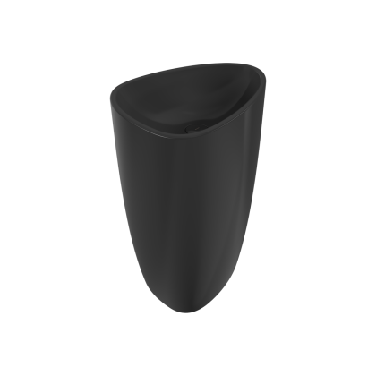 Раковина моноблок Etna 580х440, H850 без перелива, вкл.выпуск с к,ерам.верхом, черный, 1075-005-0125, шт