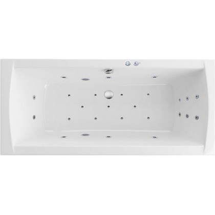 Ванна EXCELLENT Aquaria Lux 180x80 "ULTRA" (хром)