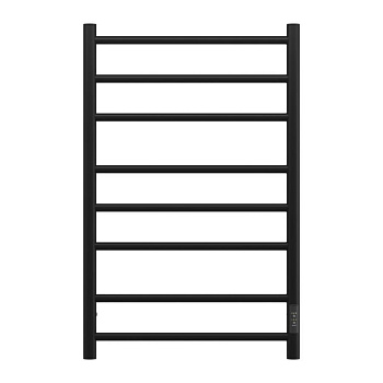 Полотенцесушитель электрический Point Аврора PN10858B П8 500x800 диммер справа, черный