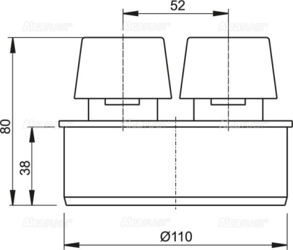 Вентиляционный клапан DN110