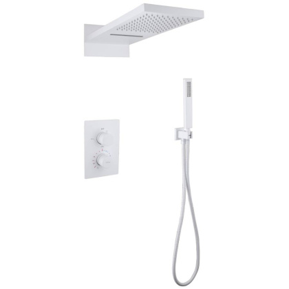 Душевой набор Abber Weiss Insel AF8052W белый Душевой набор Abber Weiss Insel AF8052W белый