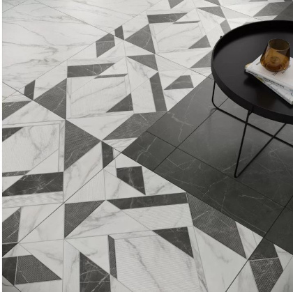 Керамогранит SG642920R Буонарроти белый,серый (60см*60см*9мм) (5шт/1,8м2) 2 сорт, м2