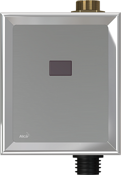 Устройство автоматического смыва для унитаза, хром, 6 B (подключение к аккумулятору)