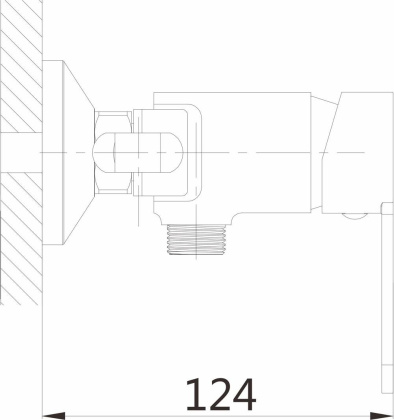 Гигиенический душ Shevanik S8105H-1 латунь черный