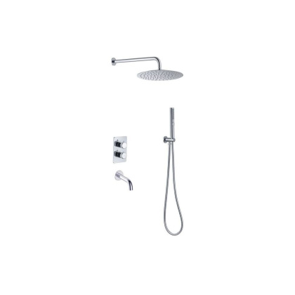Душевой комплект Allen Brau Priority 5.31014-00 (с внутренней частью) хром