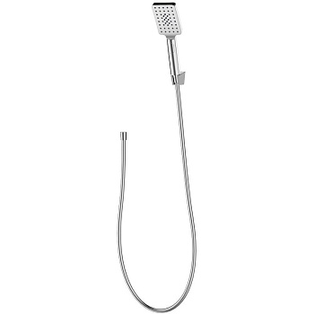 LUCE Ручной душ со шлангом и держателем, хром, LUC-DFS-CRM LUCE Ручной душ со шлангом и держателем, хром, LUC-DFS-CRM