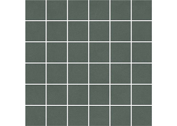 Декор мозачиный DD6421\MM Про Чементо Зеленый 30см*30см*9мм (1уп/6шт/)матовый, шт