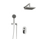 A14028 Встраиваемый комплект для душа с верхней душевой насадкой и лейкой Wasserkraft