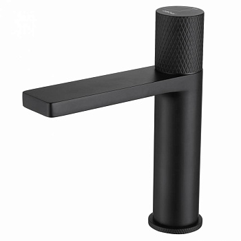 Смеситель ABBER Rund AF8710B для раковины, черный матовый Смеситель ABBER Rund AF8710B для раковины, черный матовый