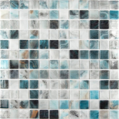 Стеклянная мозаика 5606 Air Force 25x25, Nature