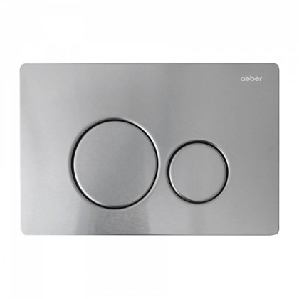 Кнопка смыва ABBER AC0121MCH матовый хром Кнопка смыва ABBER AC0121MCH матовый хром