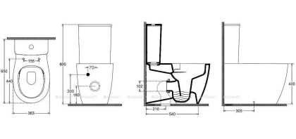 Сливной бачок Allen Brau Fantasy 4.11010.20 белый глянец