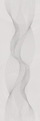 Декор Веро серый светлый глянцевый обрезной 40x120x1 Декор Веро серый светлый глянцевый обрезной 40x120x1