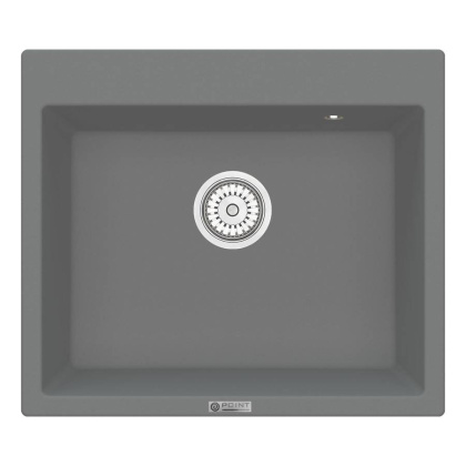 Мойка кухонная Point Бинга 60 PN3003AL, серый
