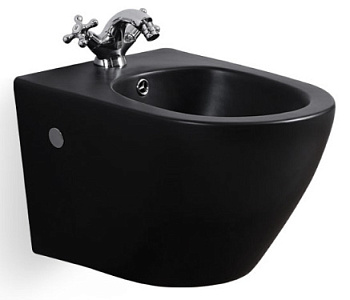 Биде Timo KULO TK-404 MB подвесное черное матовое Биде Timo KULO TK-404 MB подвесное черное матовое