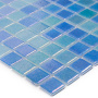 Стеклянная мозаика, MIX BLUE 551/552, Shell