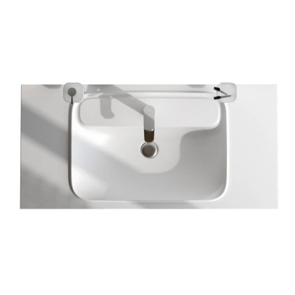 M8FWPC1000WM Func, Раковина мебельная, литьевой мрамор, 100 см, цвет Белый матовый M8FWPC1000WM Func, Раковина мебельная, литьевой мрамор, 100 см, цвет Белый матовый