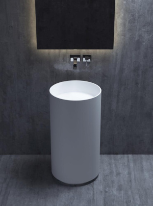 Раковина Salini S-Sense Armonia 45 см 130111GRF, глянцевая