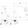 Смеситель Lemark Brava LM4705G для кухни Смеситель Lemark Brava LM4705G для кухни