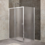 Душевой уголок BelBagno UNIQUE-AH-1-100/115-80-C-Cr