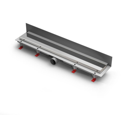 Душевой лоток 85 см Creto Uni CRE-850 UN-P с решеткой, хром