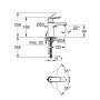 Смеситель для раковины Grohe Eurosmart Cosmopolitan 23326000 хром Смеситель для раковины Grohe Eurosmart Cosmopolitan 23326000 хром
