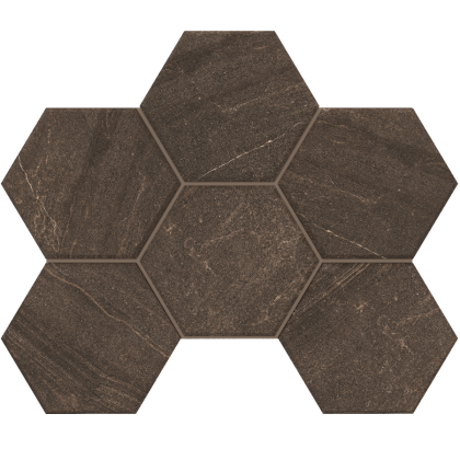 Мозаика GB04 Hexagon 25x28,5 непол,  (1 шт) Мозаика GB04 Hexagon 25x28,5 непол,  (1 шт)