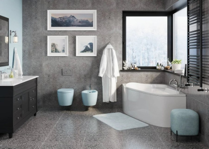 Акриловая ванна VAGNERPLAST SELENA 160x105 Left