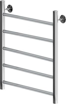 Полотенцесушитель водяной Aquanet Mauro 600x500 хром