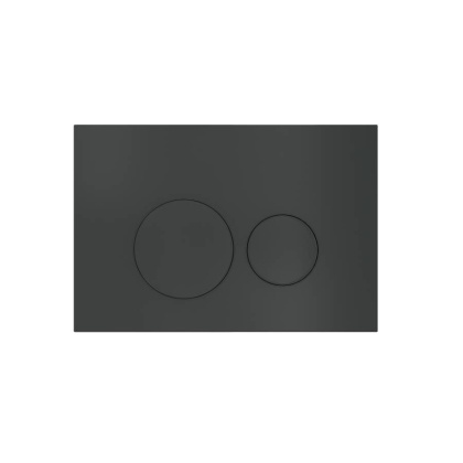 Клавиша смыва Creto Snap 1.2 для унитаза, черная матовая