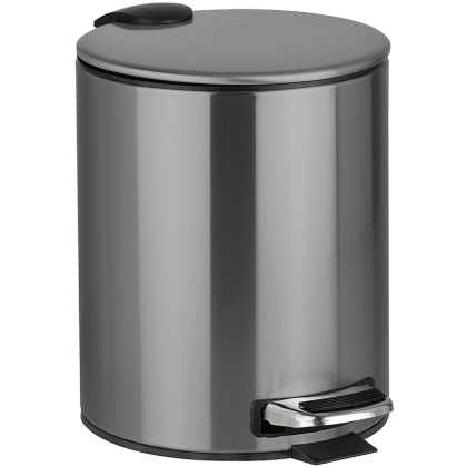 Ведро для мусора Bemeta Graphit 156315013 Антрацит матовый, 5 л