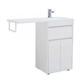 Тумба напольная под умывальник Dallas Luxe 1050х482 2 ящика (ШхГхВ) 408х476х860