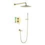 Душевая система Timo Saona SX-2379/17SM скрытого монтажа, золото матовое