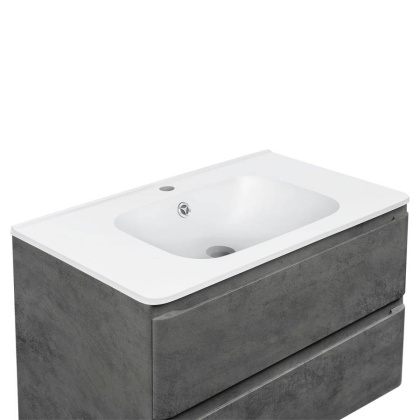 Раковина VCB-2VP800W из искусственного камня, цвет белый Раковина VCB-2VP800W из искусственного камня, цвет белый