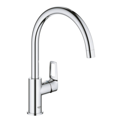 Смеситель для кухни стандартный Grohe BauLoop, хром (31368001) Смеситель для кухни стандартный Grohe BauLoop, хром (31368001)