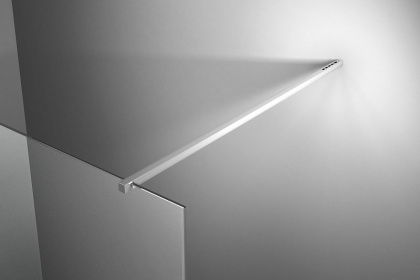 Душевая перегородка E22W120-GA Jacob Delafon Contra Прозрачное (200см/120см/8мм) Профиль хром, шт