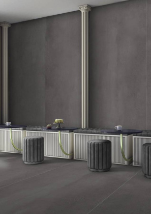 Керамический слэб NANTES GRIS GRAVEL 2800х1200х6мм, Matt  Керамический слэб NANTES GRIS GRAVEL 2800х1200х6мм, Matt