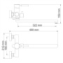 Main 4102L Смеситель для ванны с длинным изливом Wasserkraft Main 4102L Смеситель для ванны с длинным изливом Wasserkraft