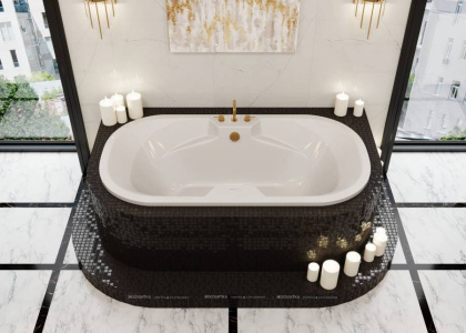 Акриловая ванна VAGNERPLAST GAIA 190x100