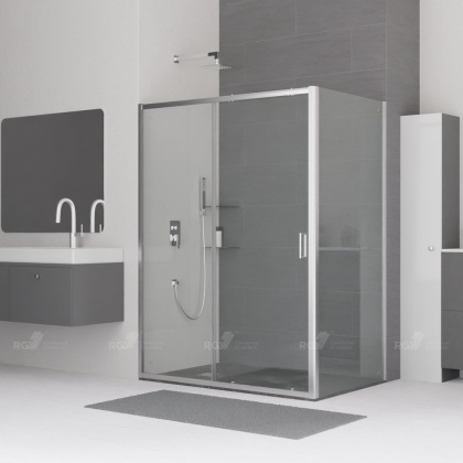 Душевой уголок RGW CL-48 (RGW CL-14 + RGW Z-050-1) 32094800-011 100x100x185