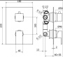 CZR-VDIM5-01-Cr Встраиваемый однорычажный смеситель для душа с 5-и позиционным переключателем, исполнение хром CZR-VDIM5-01-Cr Встраиваемый однорычажный смеситель для душа с 5-и позиционным переключателем, исполнение хром