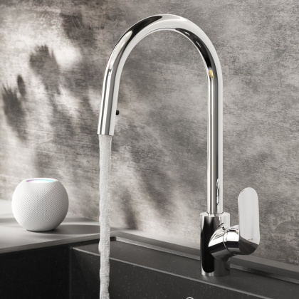 Смеситель Для кухни с вытяжным изливом F8012000 Like